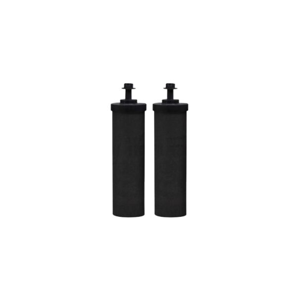 Filteroo® 8″ Carbon Block Gravity Water Filter Cartridge Twin Pack