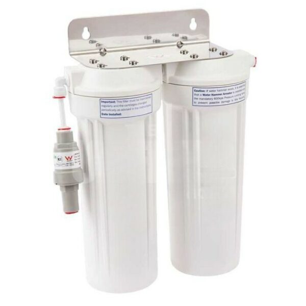 Housing for Twin Undersink Water Filter System 9"