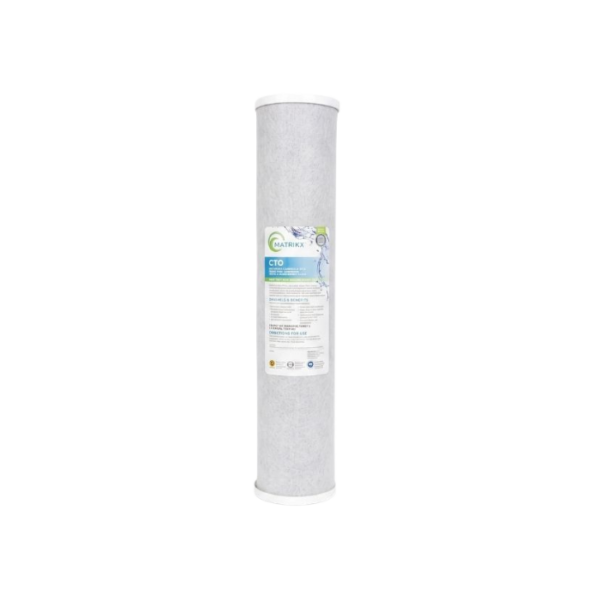 Matrikx CTO Whole Home Water Filter Cartridge 20x4.5 Inch
