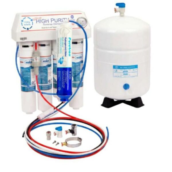 Ultra High Purity Under Sink Reverse Osmosis System with Hydrogen-Rich Alkaliser – 5 Stage